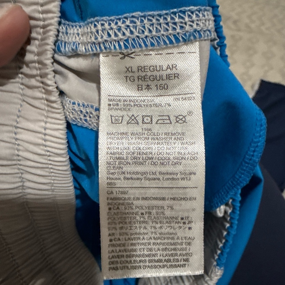 Gap Kids Boys XL (12) Pull On Athletic Shorts Breathable Elastic - Lot Of 2 - Picture 9 of 11